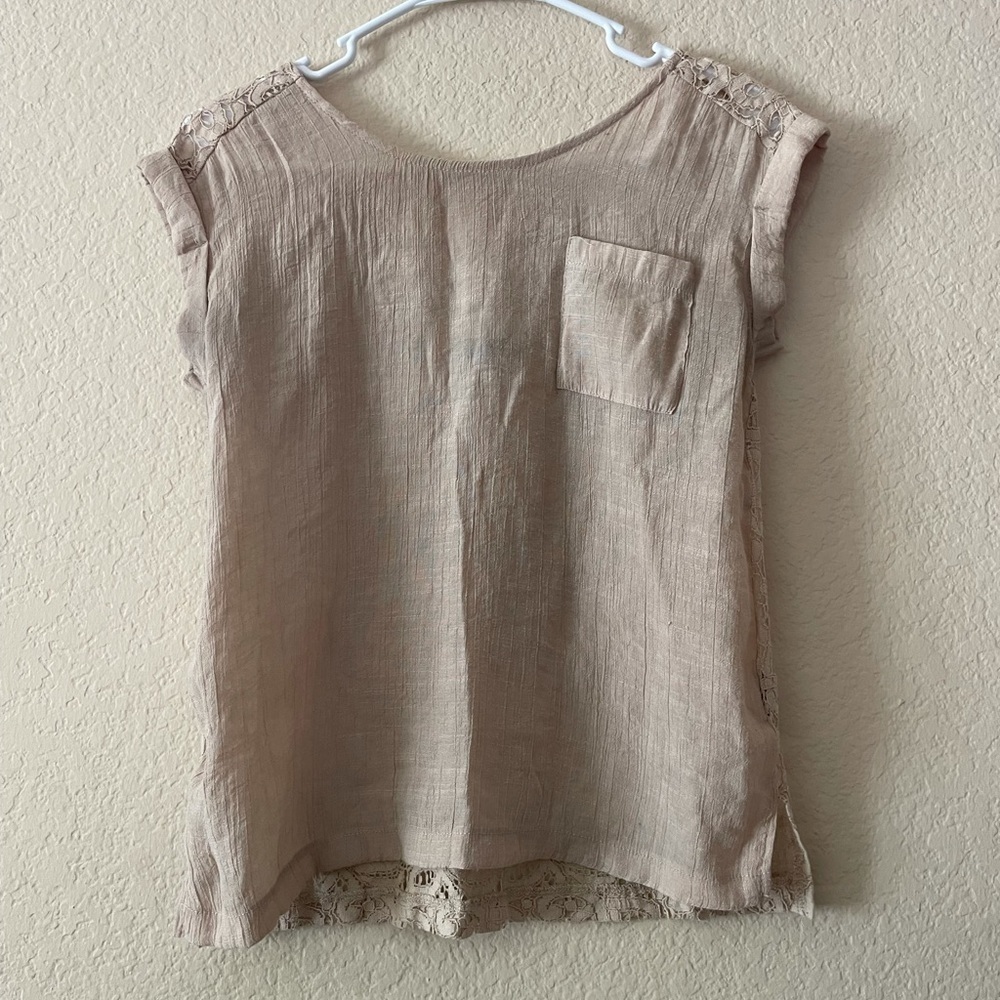 Women Beige Blouse